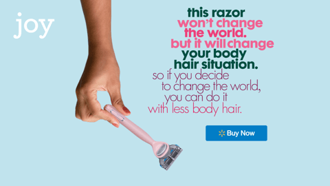 Joy Shave Website